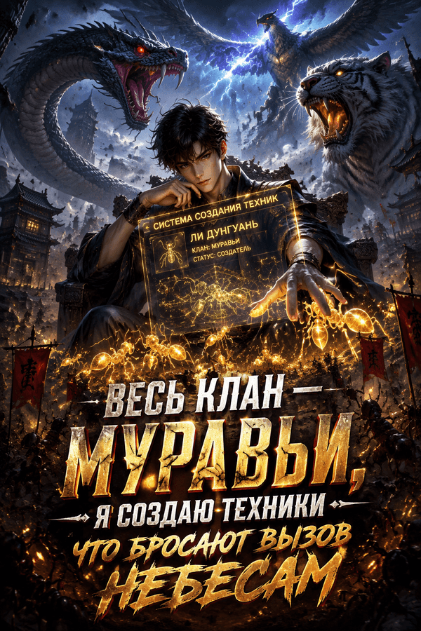 Весь клан — муравьи, я создаю техники, что бросают вызов небесам