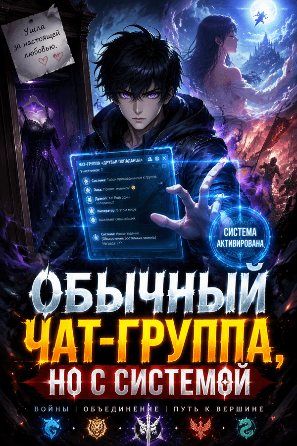 Обычный чат-группа, но с системой