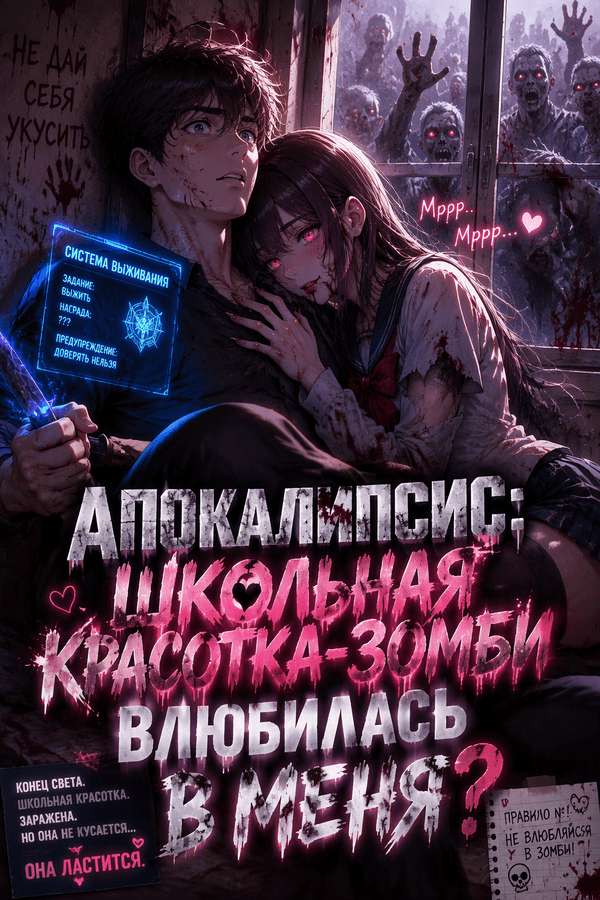 Апокалипсис: Школьная красотка-зомби влюбилась в меня?