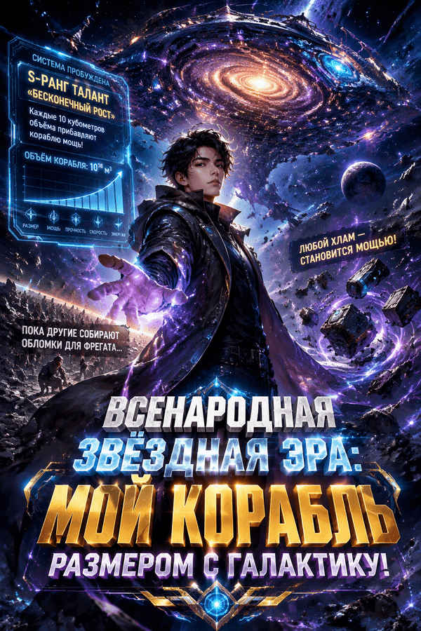 Всенародная звёздная эра: мой корабль размером с галактику!
