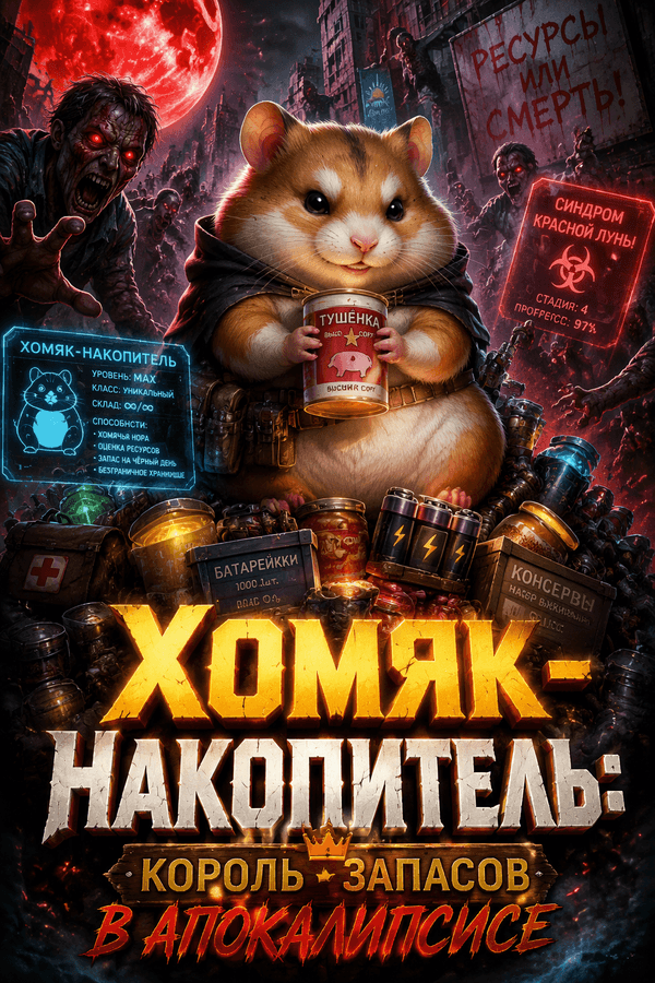Хомяк-накопитель: Король запасов в апокалипсисе