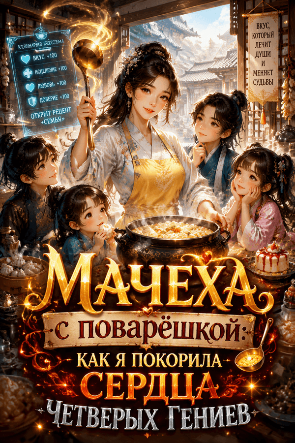 Мачеха с поварёшкой: Как я покорила сердца четверых гениев