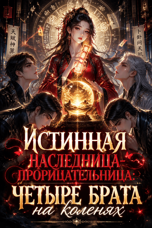 Истинная наследница-прорицательница: четыре брата на коленях
