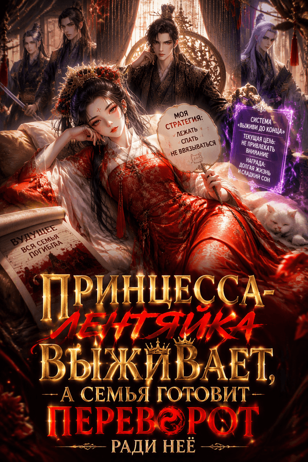 Принцесса-лентяйка выживает, а семья готовит переворот ради неё