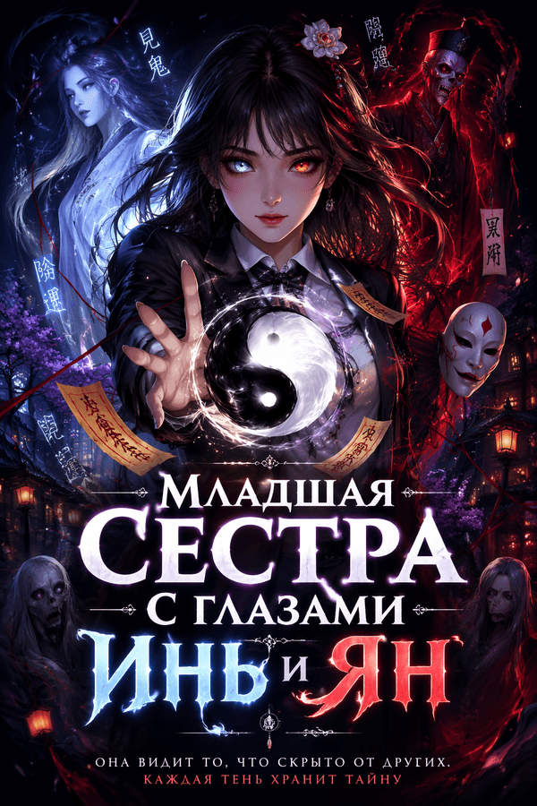 Младшая сестра с глазами Инь и Ян