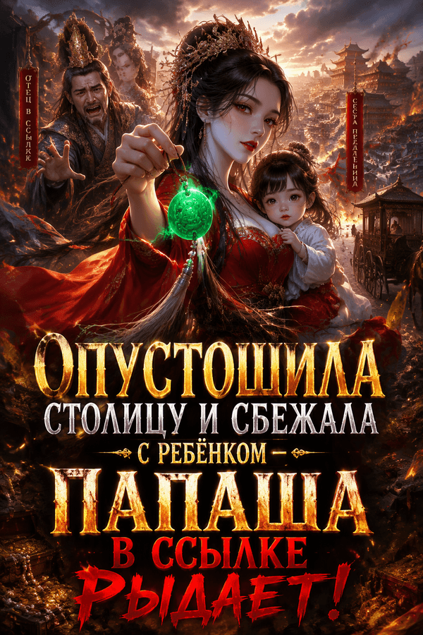 Опустошила столицу и сбежала с ребёнком — папаша в ссылке рыдает!