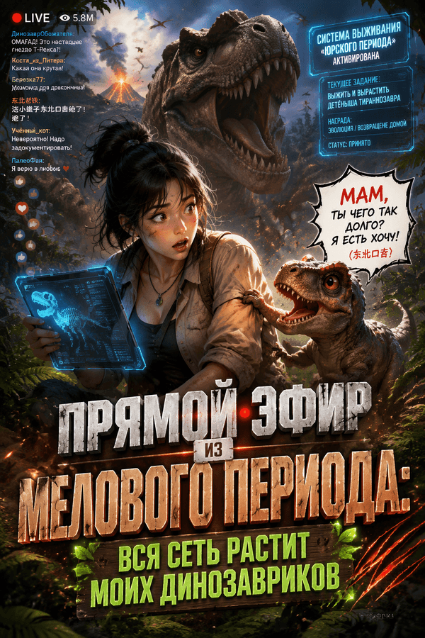 Прямой эфир из мелового периода: вся сеть растит моих динозавриков