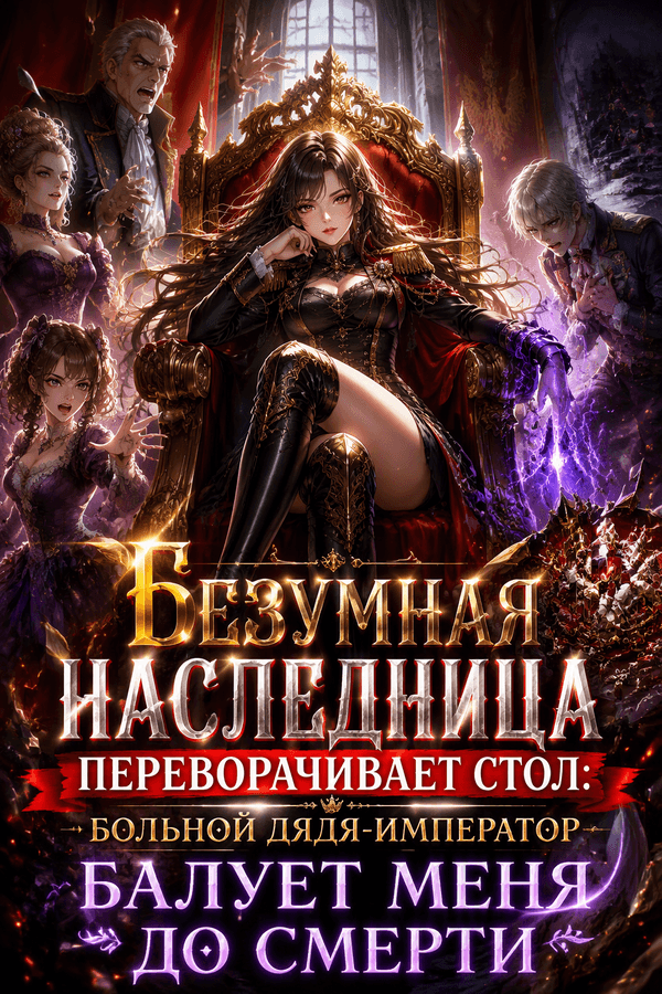 Безумная наследница переворачивает стол: больной дядя-император балует меня до смерти