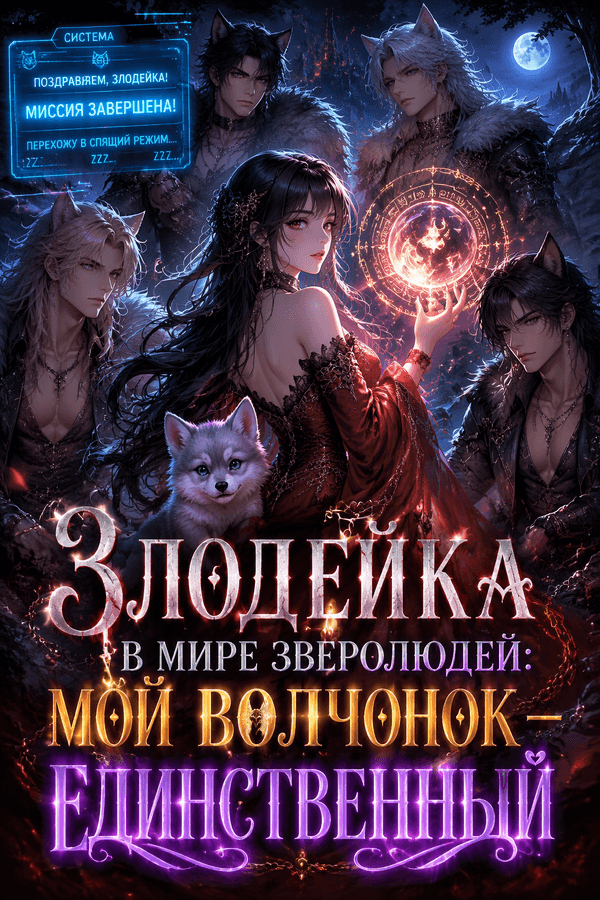 Злодейка в мире зверолюдей: мой волчонок — единственный