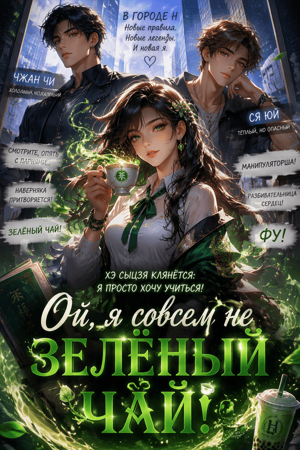 Ой, я совсем не зелёный чай!