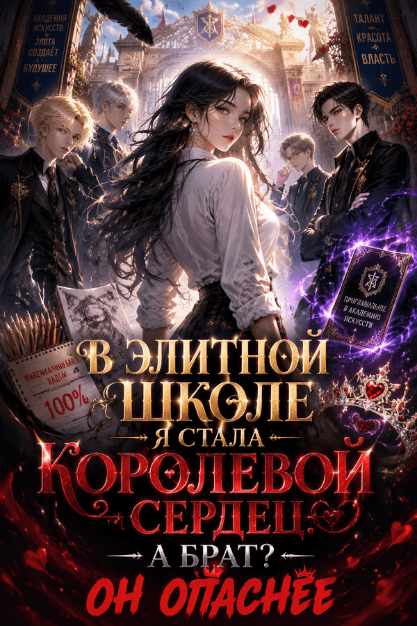 В элитной школе я стала королевой сердец. А брат? Он опаснее
