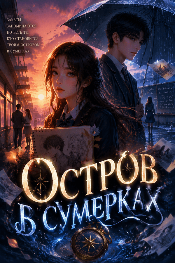 Остров в сумерках