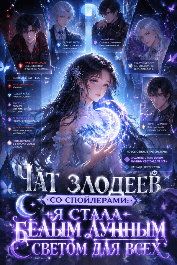 Чат злодеев со спойлерами: Я стала белым лунным светом для всех
