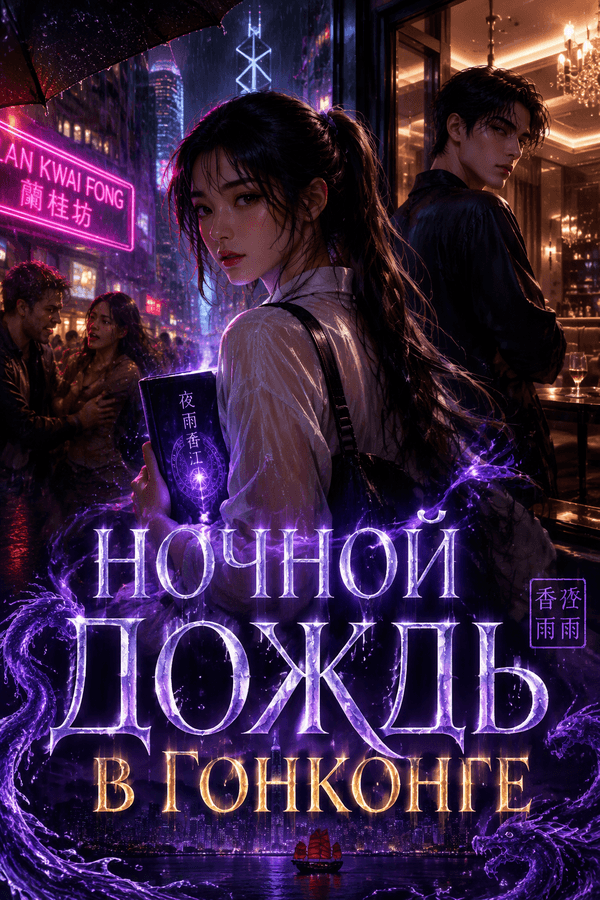 Ночной дождь в Гонконге
