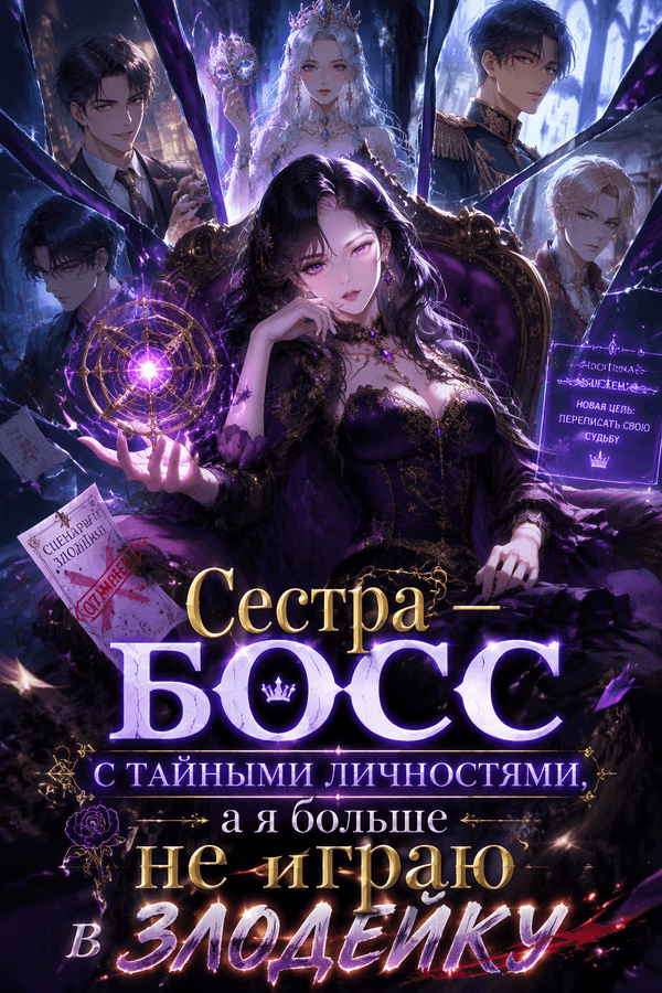 Сестра — босс с тайными личностями, а я больше не играю в злодейку