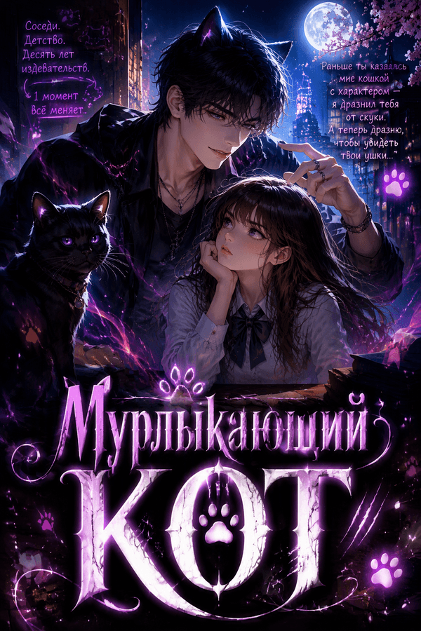 Мурлыкающий кот