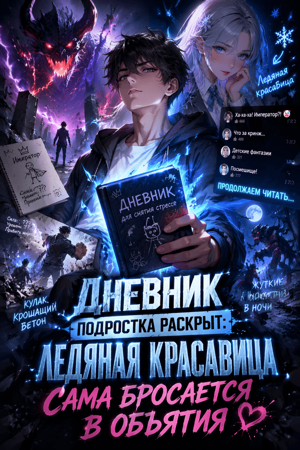 Дневник подростка раскрыт: ледяная красавица сама бросается в объятия