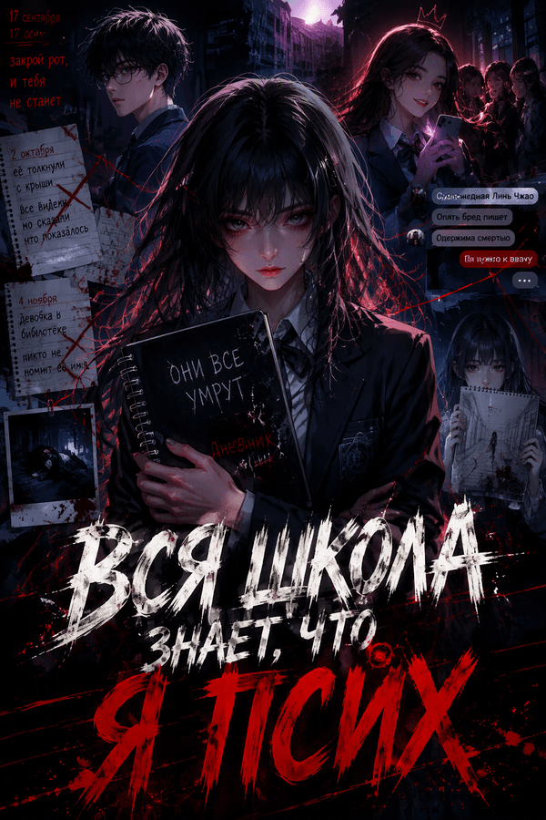 Вся школа знает, что я псих