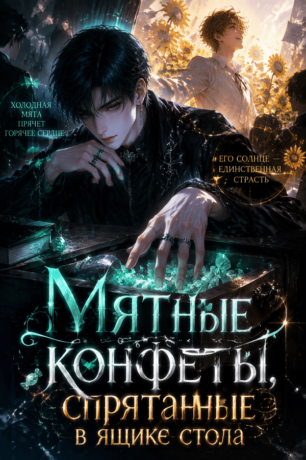 Мятные конфеты, спрятанные в ящике стола