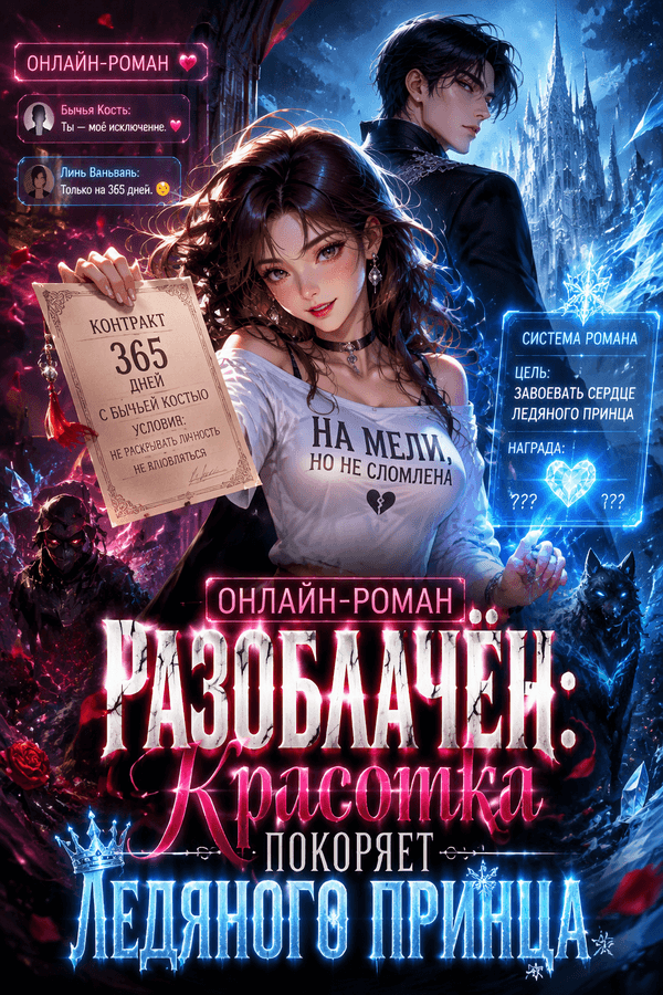 Онлайн-роман разоблачён: Красотка покоряет ледяного принца