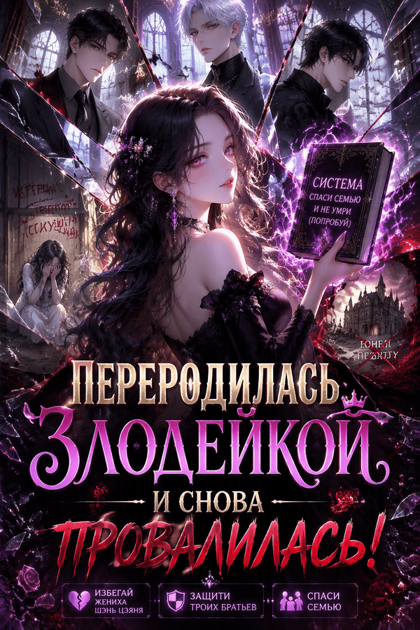 Переродилась злодейкой — и снова провалилась!