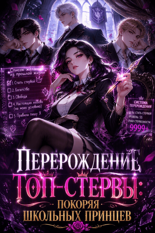 Перерождение топ-стервы: покоряя школьных принцев