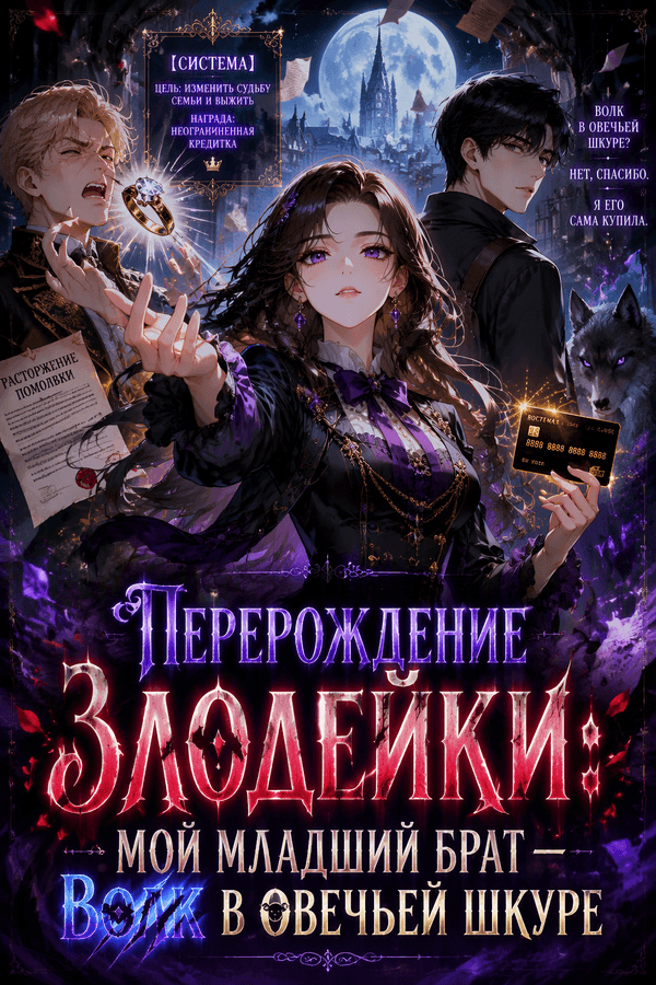 Перерождение злодейки: Мой младший брат — волк в овечьей шкуре