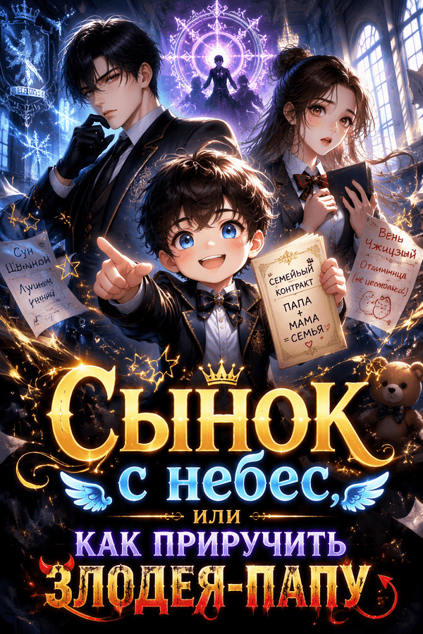 Сынок с небес, или Как приручить злодея-папу