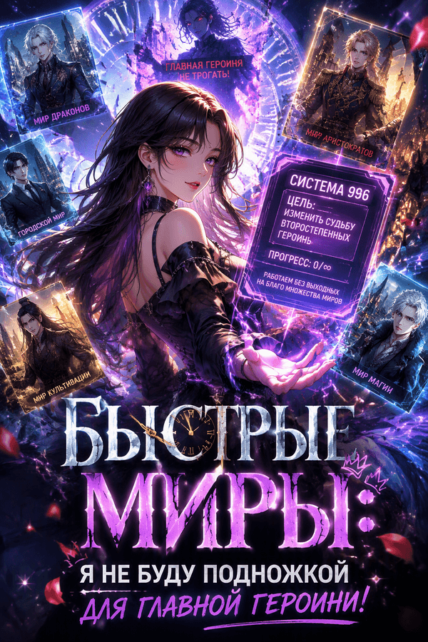 Быстрые миры: Я не буду подножкой для главной героини!