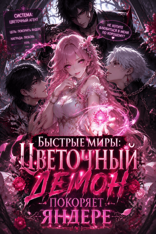 Быстрые миры: Цветочный демон покоряет яндере