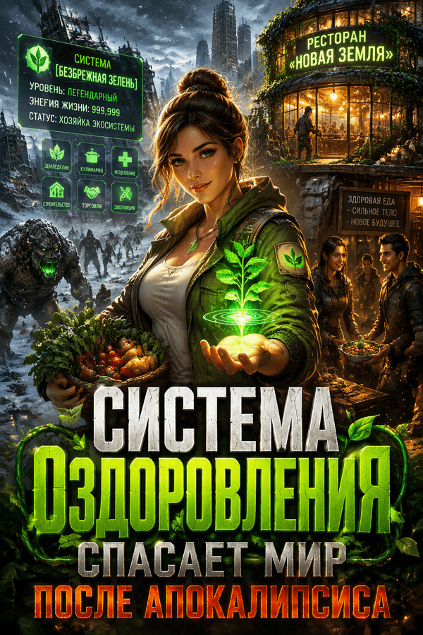 Система оздоровления спасает мир после апокалипсиса
