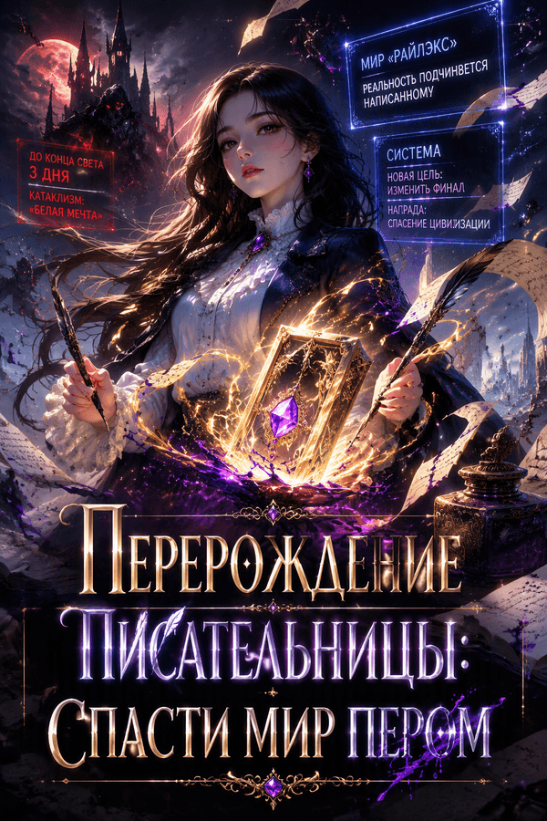 Перерождение писательницы: Спасти мир пером