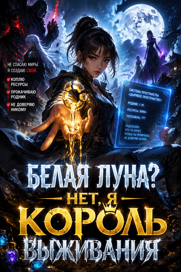Белая луна? Нет, я король выживания