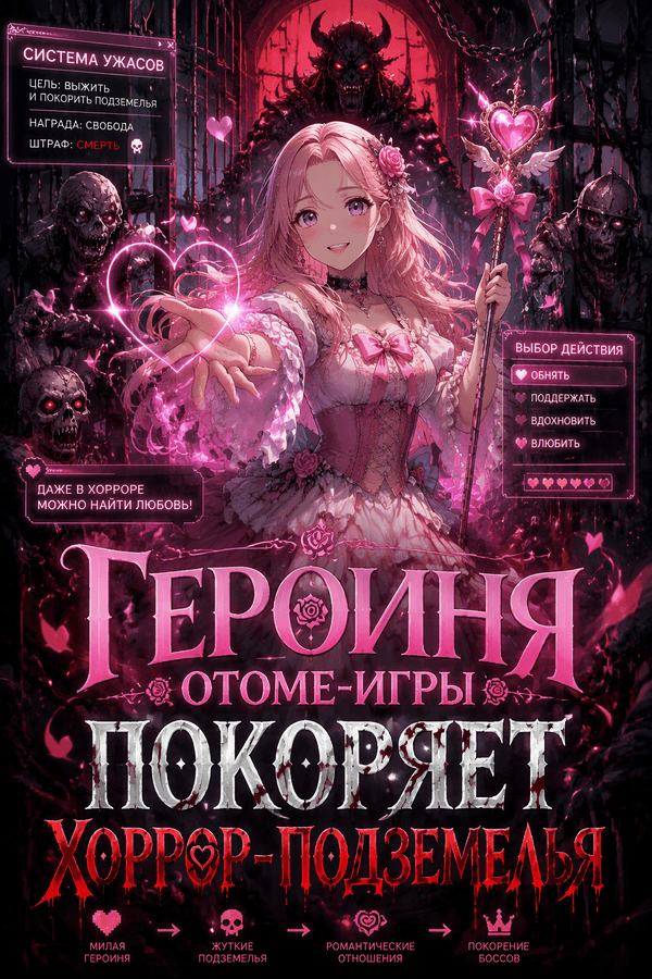 Героиня отоме-игры покоряет хоррор-подземелья