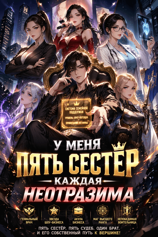 У меня пять сестёр — каждая неотразима