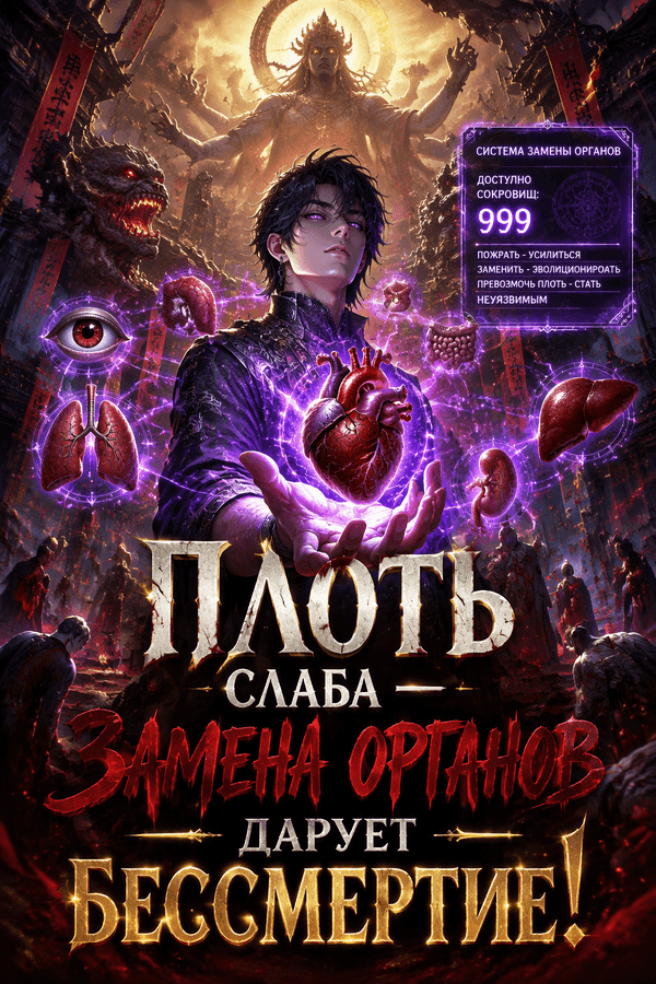 Плоть слаба — замена органов дарует бессмертие!