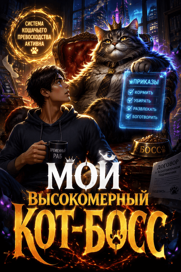Мой высокомерный кот-босс