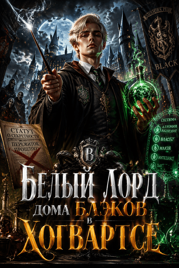 Белый Лорд дома Блэков в Хогвартсе