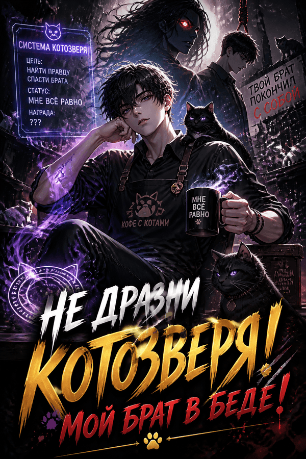 Не дразни котозверя! Мой брат в беде!