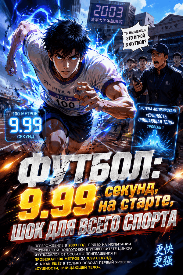Футбол: 9.99 секунд на старте, шок для всего спорта