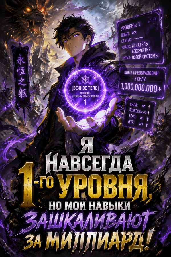 Я навсегда 1-го уровня, но мои навыки зашкаливают за миллиард!