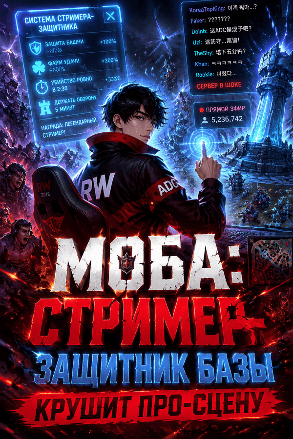МОБА: Стример-защитник базы крушит про-сцену