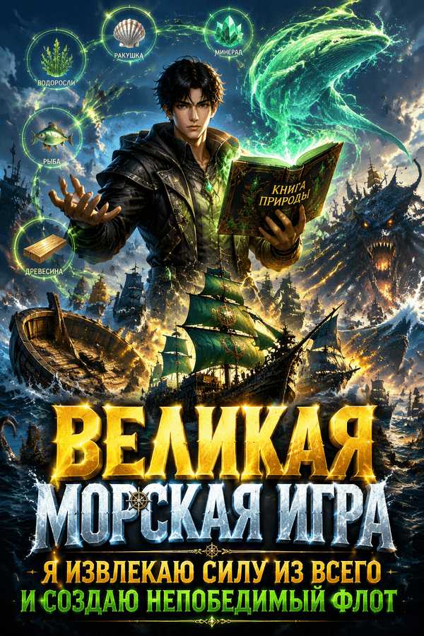 Великая морская игра: Я извлекаю силу из всего и создаю непобедимый флот
