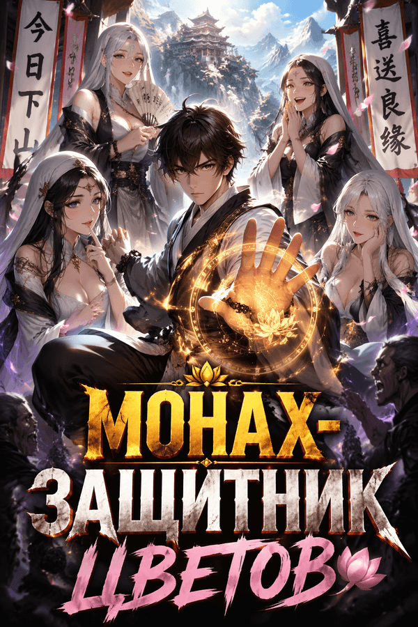 Монах-защитник цветов