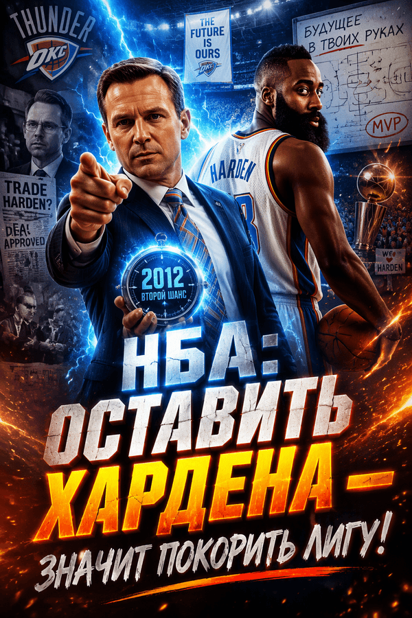 НБА: Оставить Хардена — значит покорить лигу!