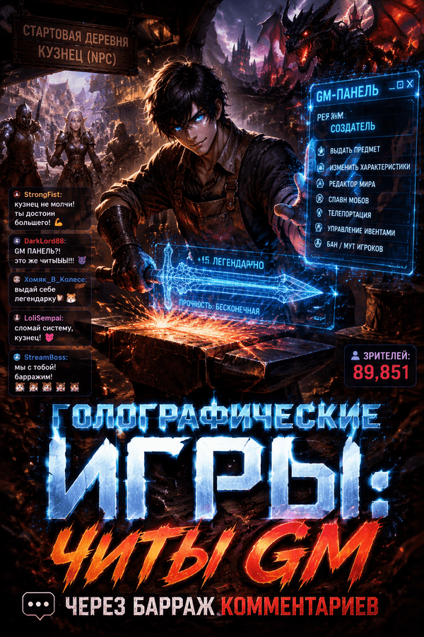 Голографические игры: Читы GM через барраж комментариев
