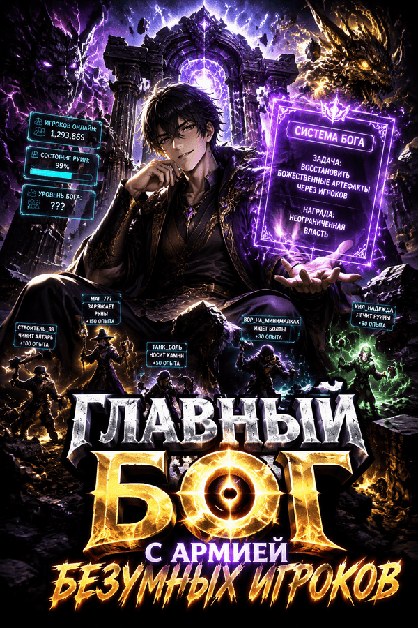 Главный Бог с армией безумных игроков