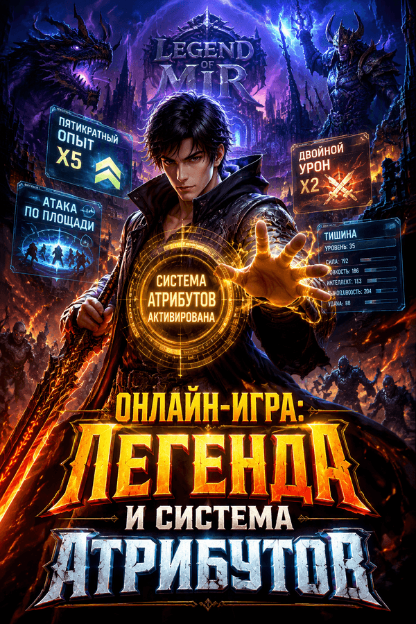 Онлайн-игра: Легенда и система атрибутов