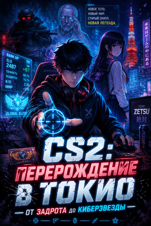 CS2: Перерождение в Токио — от задрота до киберзвезды
