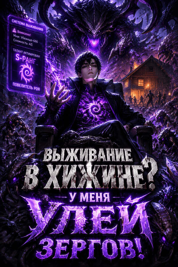 Выживание в хижине? У меня улей Зергов!